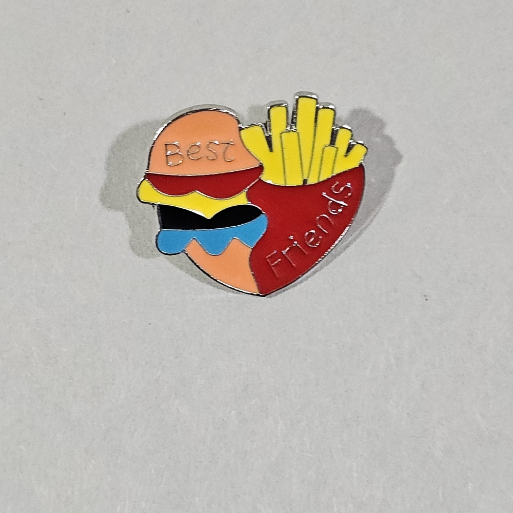 Bestfriends Enamel Pin Brooch Lapel Aesthetic & Collectible Pins